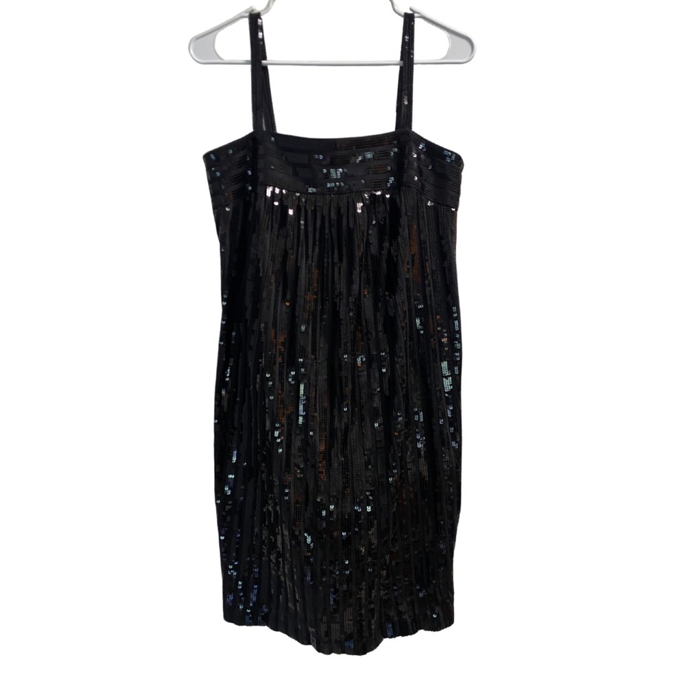 Black Sequin Dress